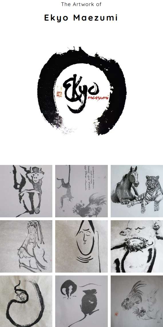 Die Kunstwerke von Ekyo Maezumi